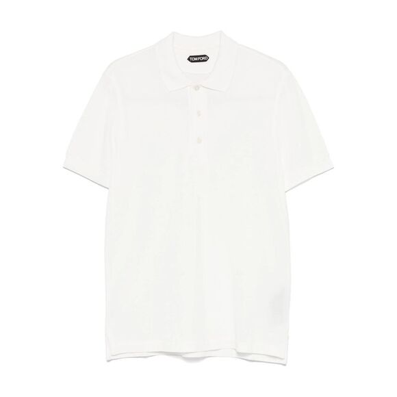 Tom Ford White Polo Shirts Men